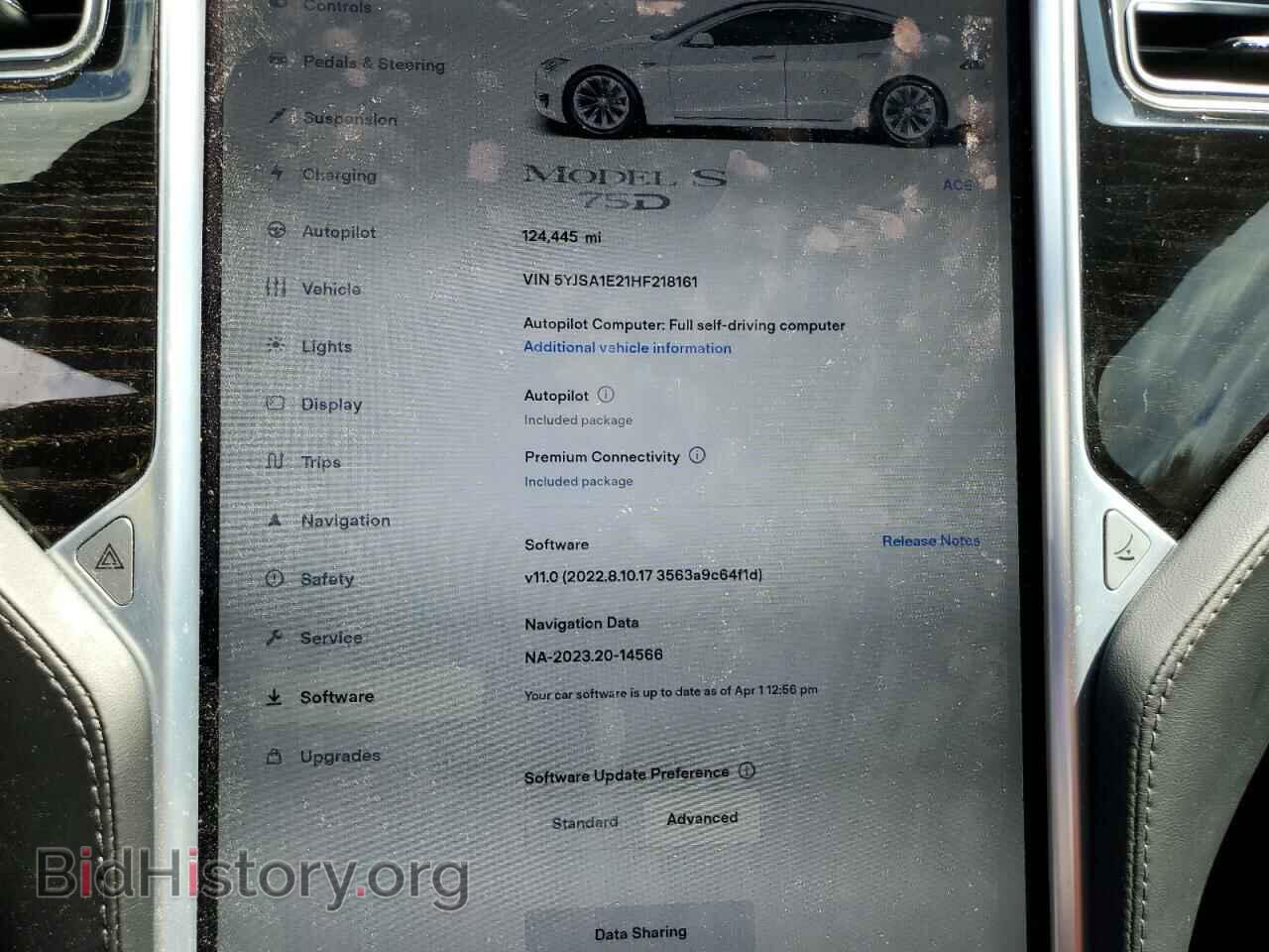 2017 TESLA MODEL S - VIN: 5YJSA1E21HF218161 - Photo 9