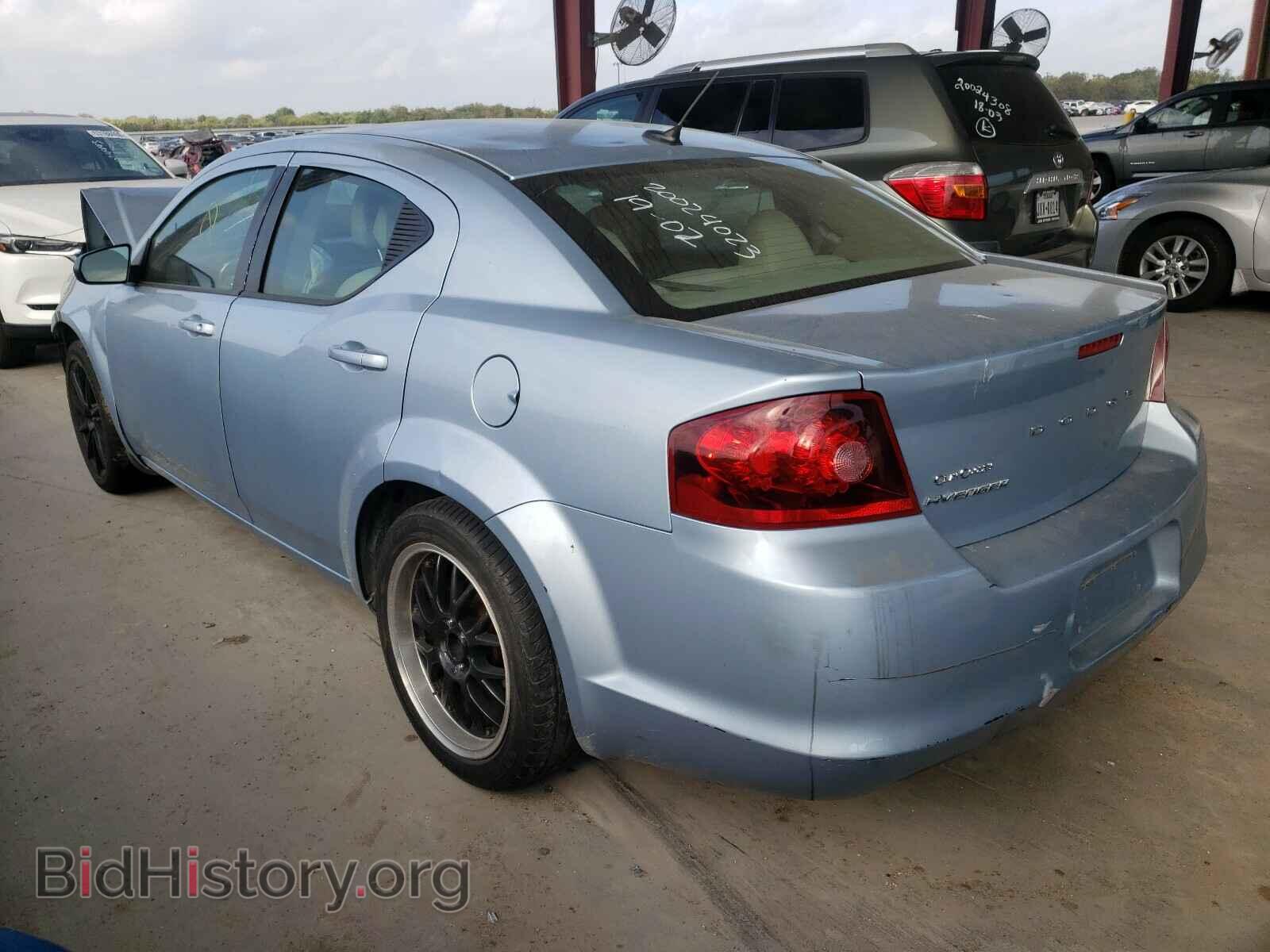 2013 DODGE AVENGER - VIN: 1C3CDZAB0DN711734 - Фото 3