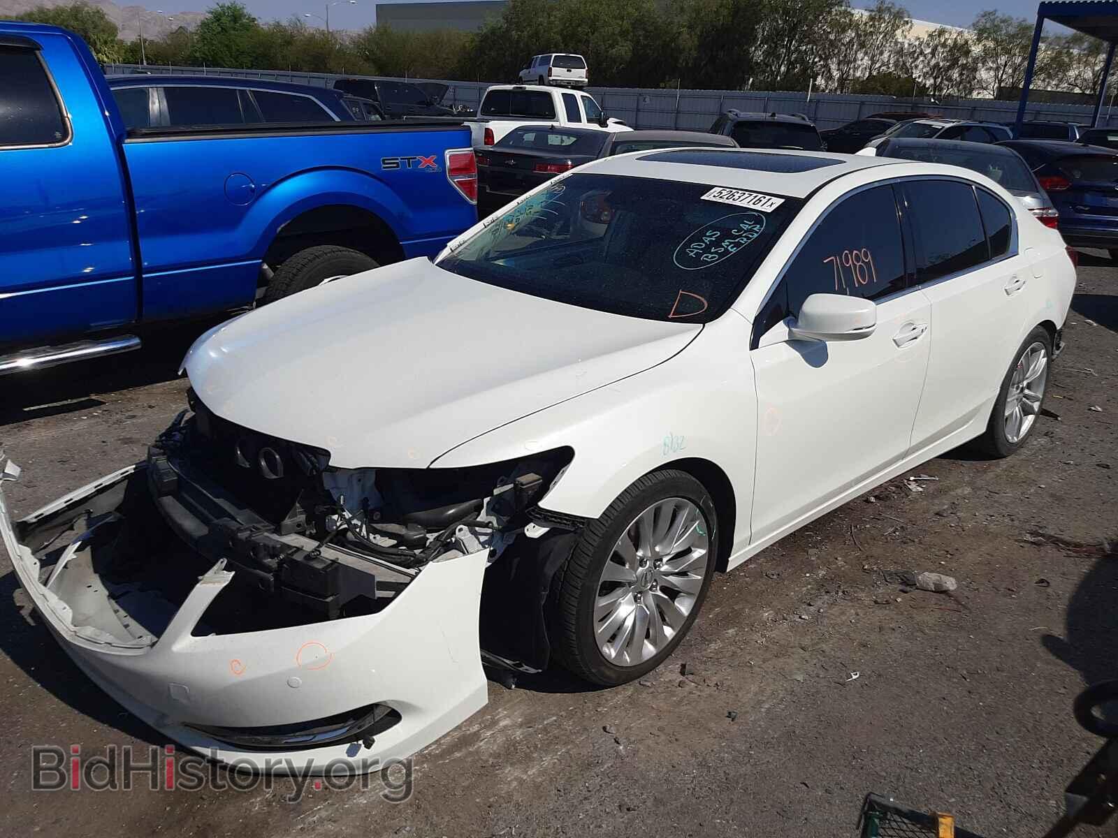 2014 ACURA RLX - VIN: JH4KC1F94EC005475 - Фото 2
