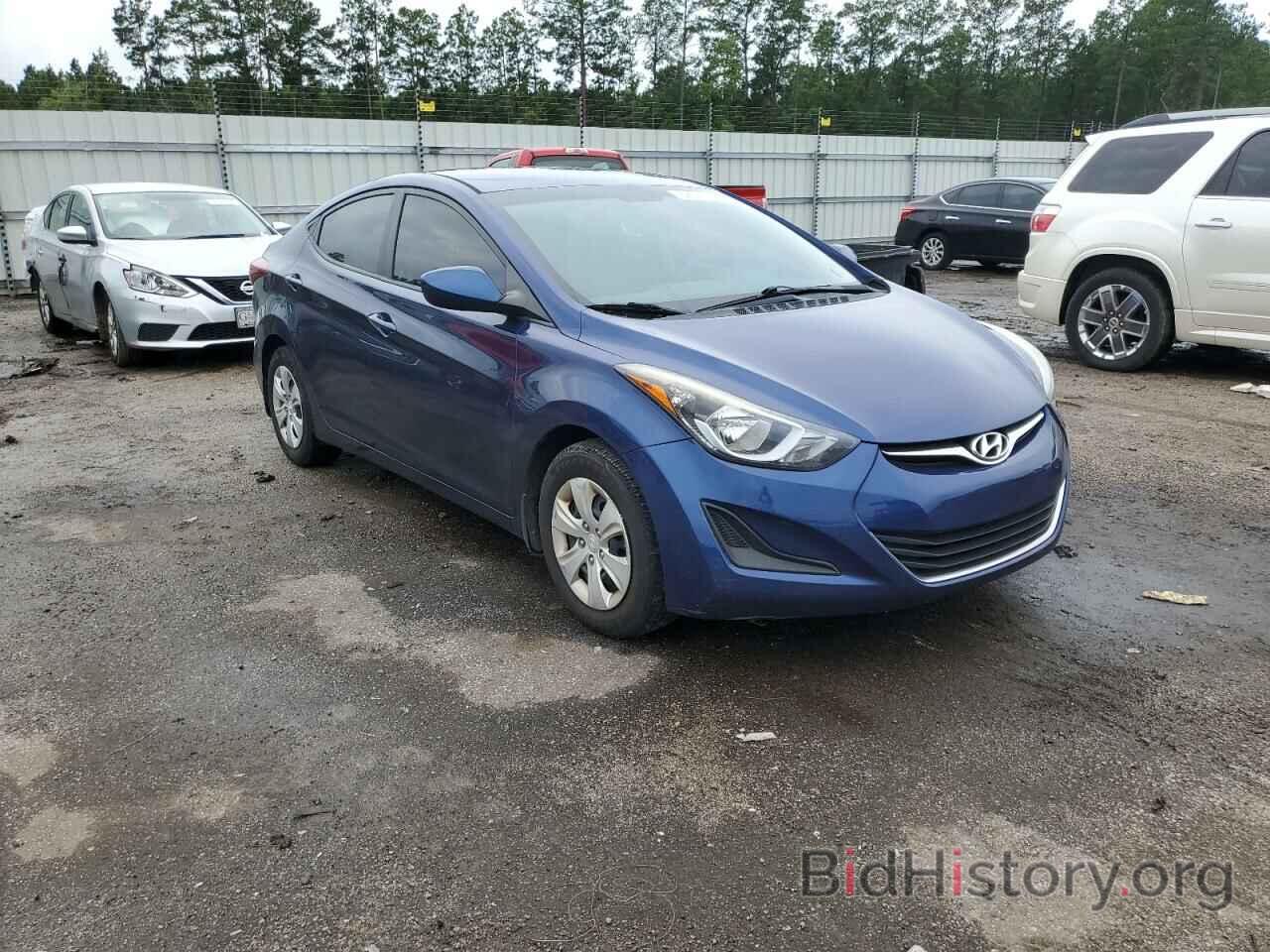 Фотография 5NPDH4AE5GH732262 - HYUNDAI ELANTRA 2016