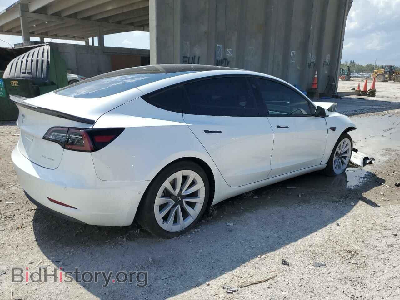 2022 TESLA MODEL 3 - VIN: 5YJ3E1EB0NF205678 - Photo 3