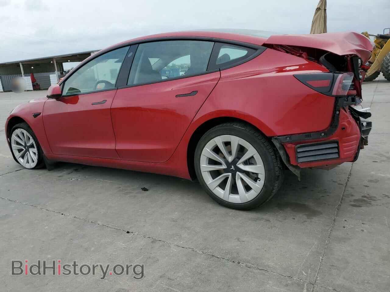 2022 TESLA MODEL 3 - VIN: 5YJ3E1EB5NF201433 - Фото 2