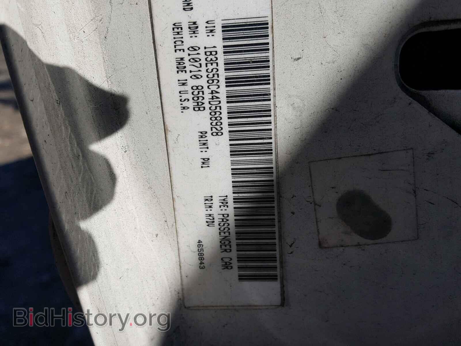 2004 DODGE NEON - VIN: 1B3ES56C44D568928 - Фото 10