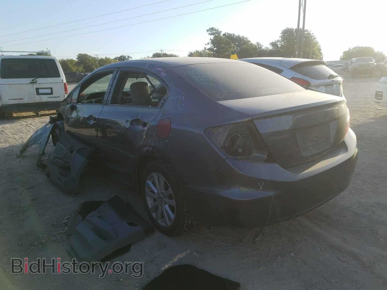 2012 HONDA CIVIC - VIN: 19XFB2F80CE046761 - Фото 3