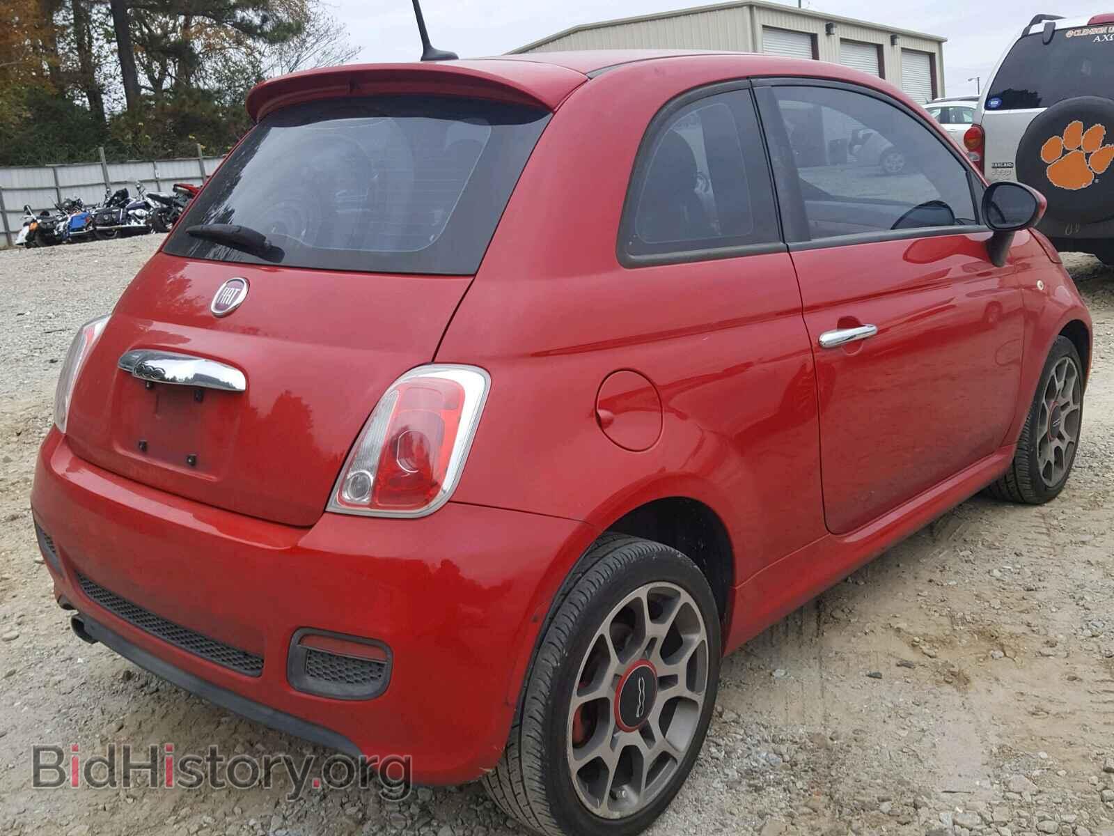 2012 FIAT 500 - VIN: 3C3CFFBR2CT348064 - Фото 4