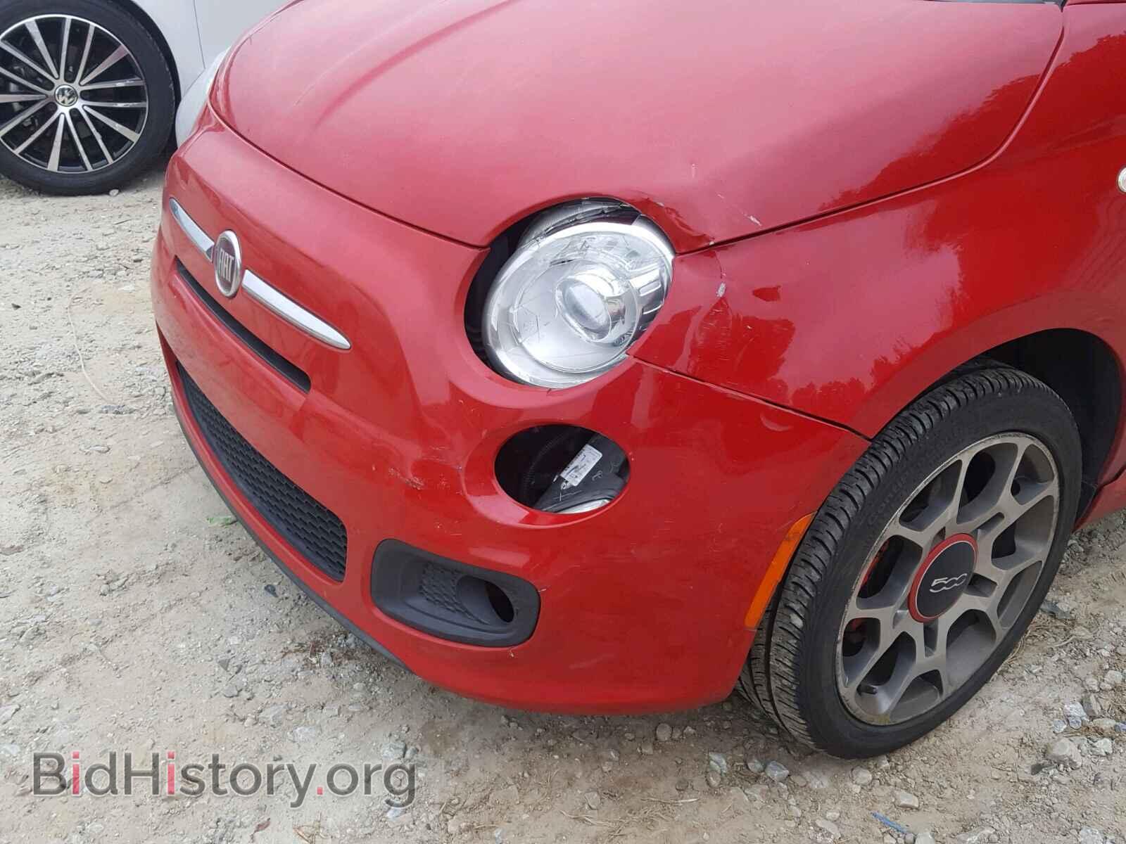 2012 FIAT 500 - VIN: 3C3CFFBR2CT348064 - Фото 9