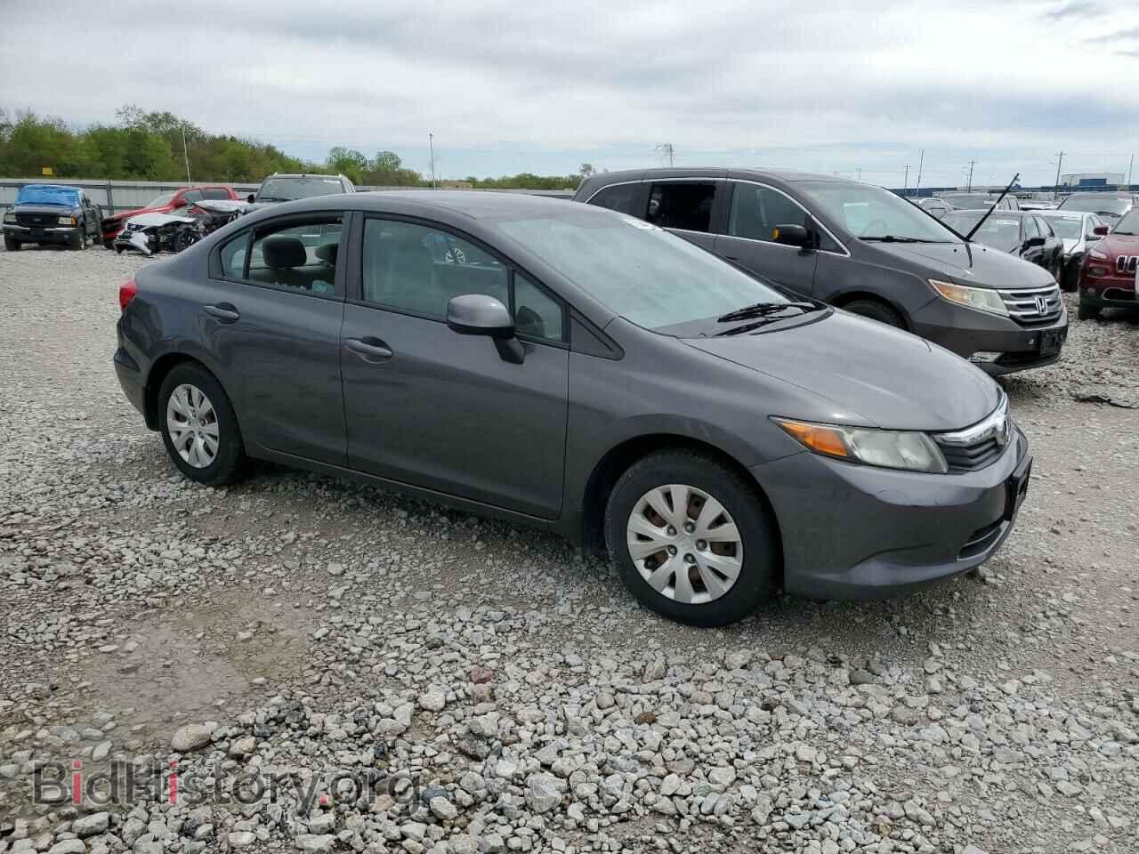 2012 HONDA CIVIC - VIN: 2HGFB2F51CH586468 - Фото 4