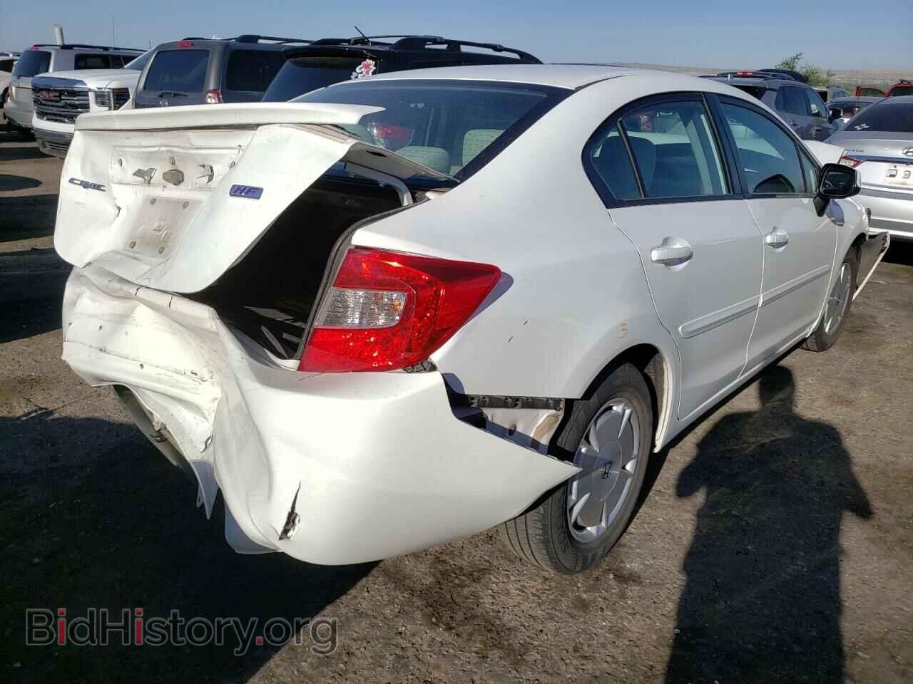 2012 HONDA CIVIC - VIN: 2HGFB2F68CH556487 - Фото 4