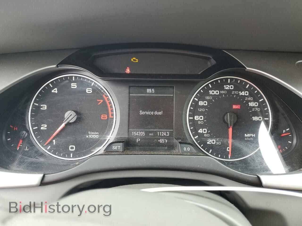 2012 AUDI A4 - VIN: WAUKFAFL2CN003100 - Фото 9