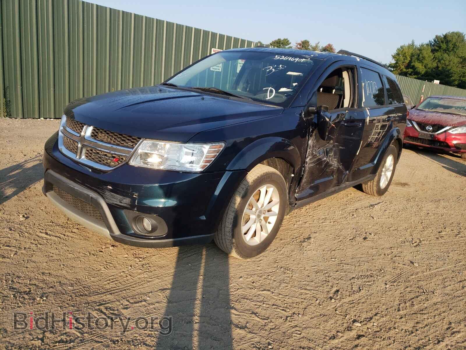 2015 DODGE JOURNEY - VIN: 3C4PDCBB0FT586942 - Фото 2