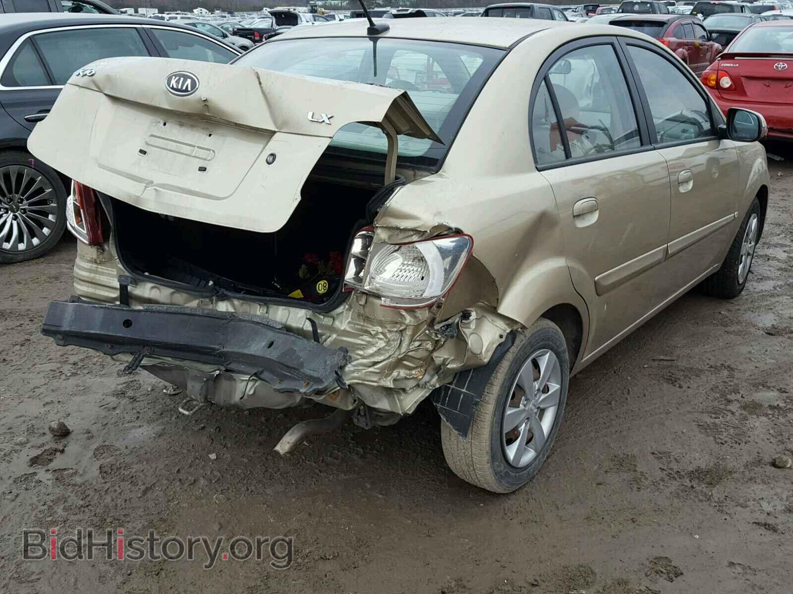 2011 KIA RIO BASE - VIN: KNADH4A36B6948376 - Photo 4