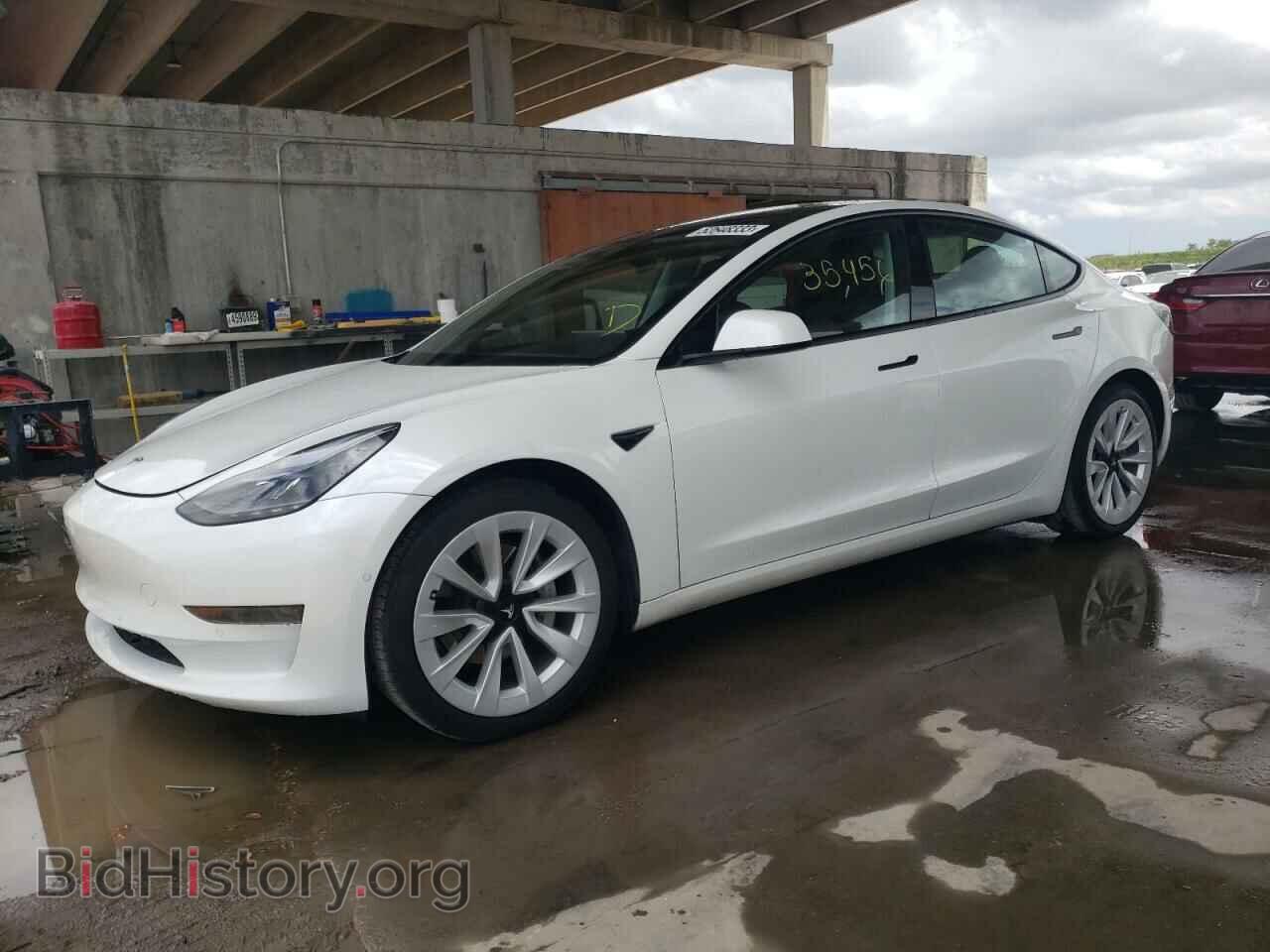 Photo 5YJ3E1EA4MF020894 - TESLA MODEL 3 2021