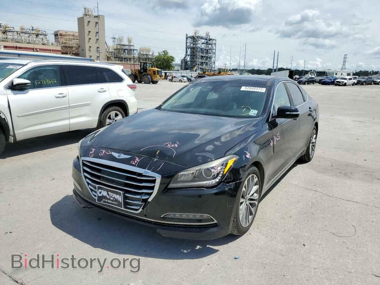 2016 HYUNDAI GENESIS - VIN: KMHGN4JE8GU112593 - Фото 2