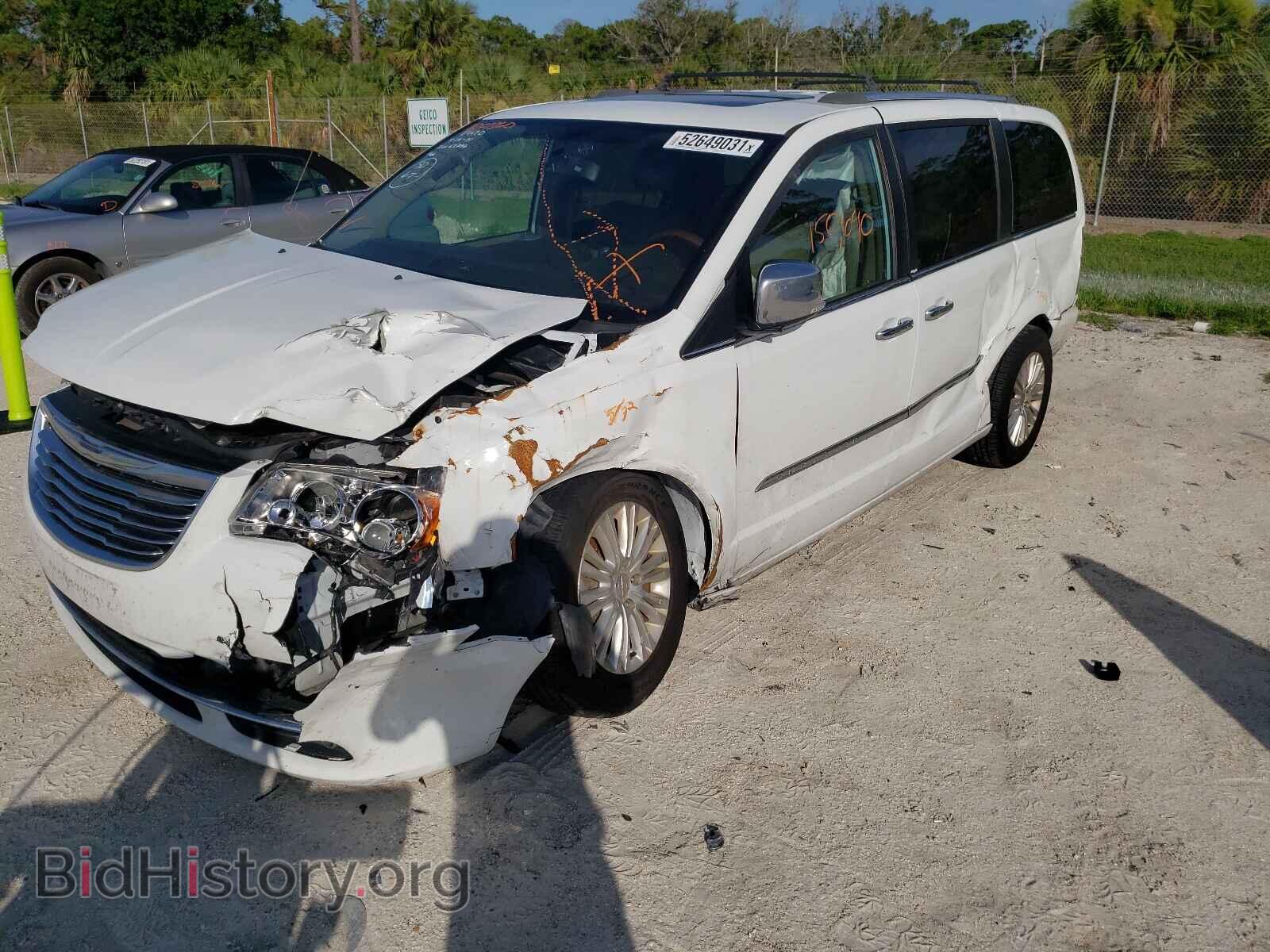 2014 CHRYSLER MINIVAN - VIN: 2C4RC1GG1ER300375 - Фото 2