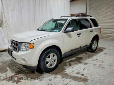2012 Ford ESCAPE XLT, белый — VIN 1FMCU0DG7CKC85423, Copart