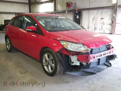 2013 Ford FOCUS Focus SE, красный — VIN 1FADP3K26DL139721, Copart