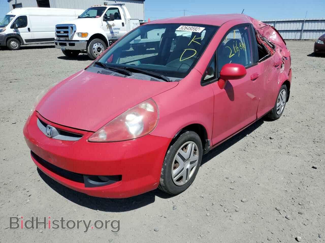 2007 HONDA FIT - VIN: JHMGD384X7S005425 - Фото 2