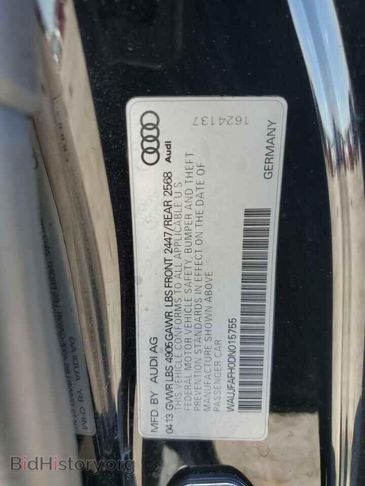 2013 AUDI A5 - VIN: WAUJFAFH0DN015755 - Фото 13