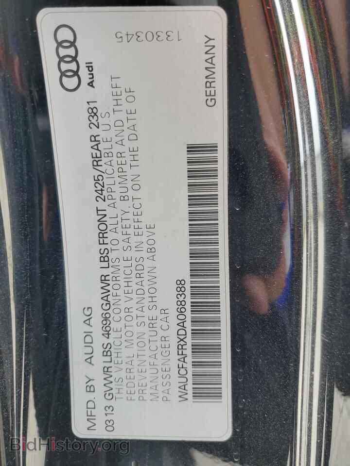 2013 AUDI A5 - VIN: WAUCFAFRXDA068388 - Photo 12