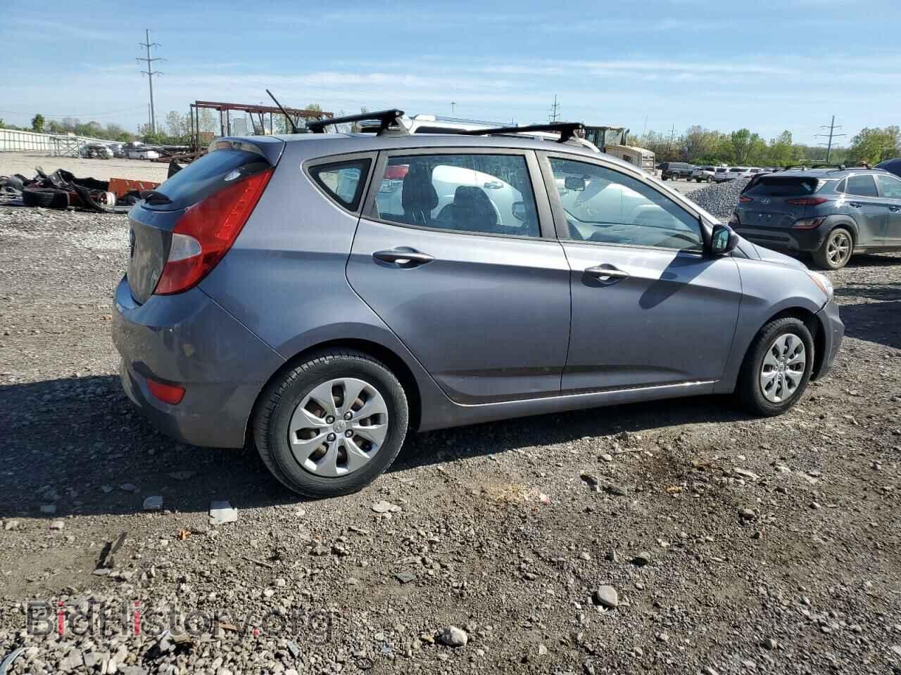 2017 HYUNDAI ACCENT - VIN: KMHCT5AE9HU322261 - Фото 3