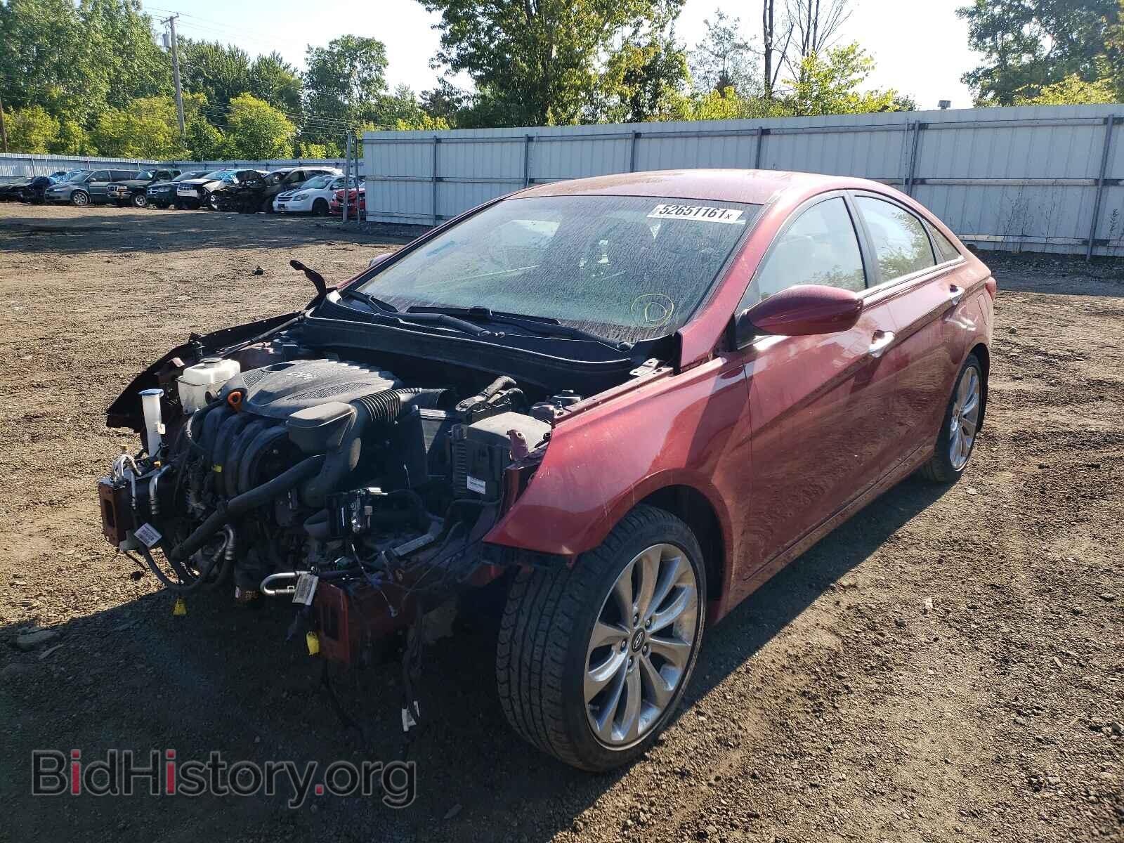 2013 HYUNDAI SONATA - VIN: 5NPEC4AC8DH565358 - Фото 2