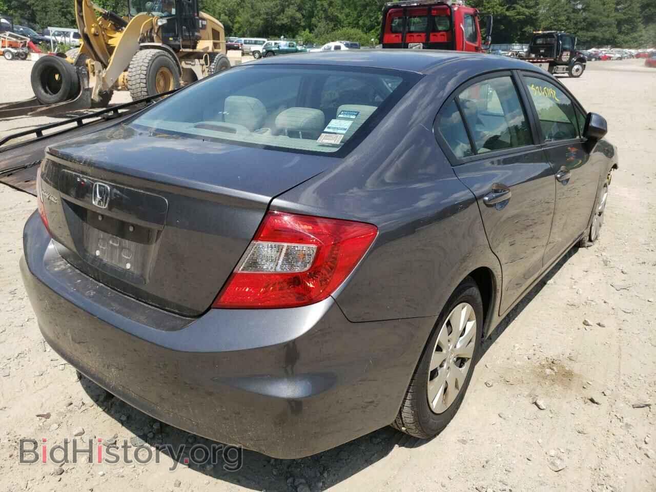 2012 HONDA CIVIC - VIN: 2HGFB2F5XCH318907 - Фото 4