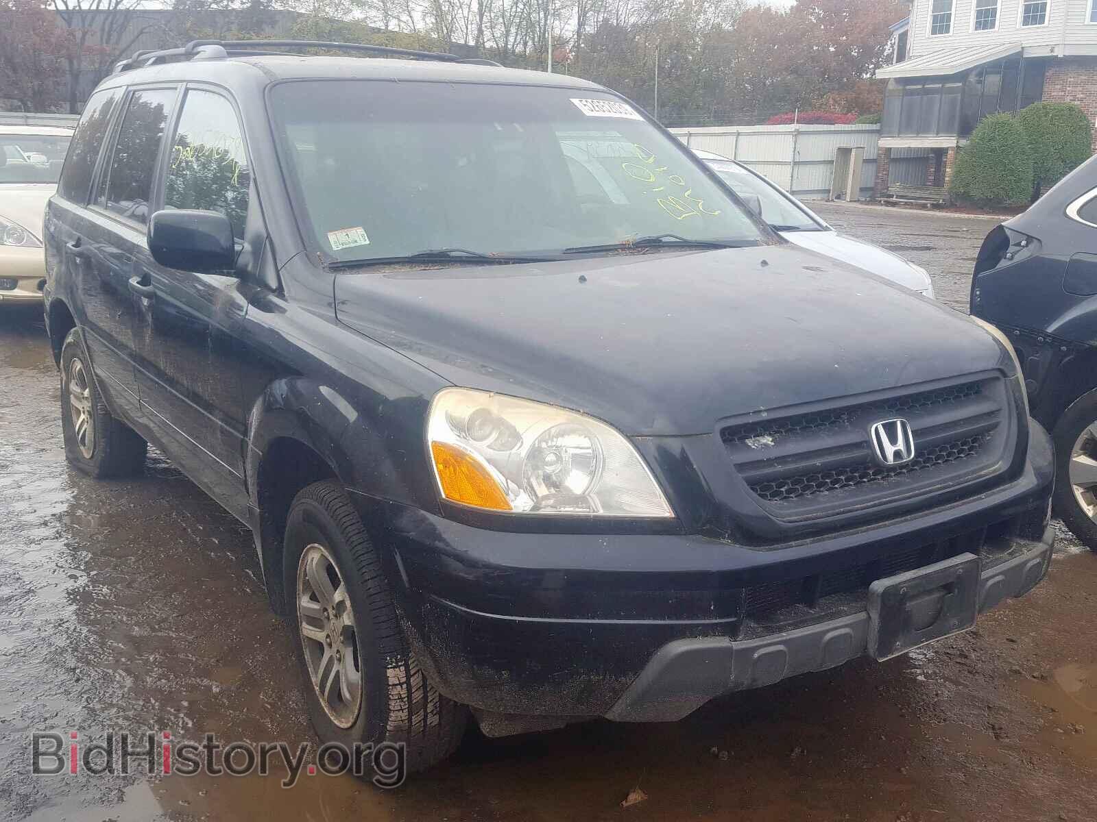 Photo 2HKYF18734H604997 - HONDA PILOT EXL 2004