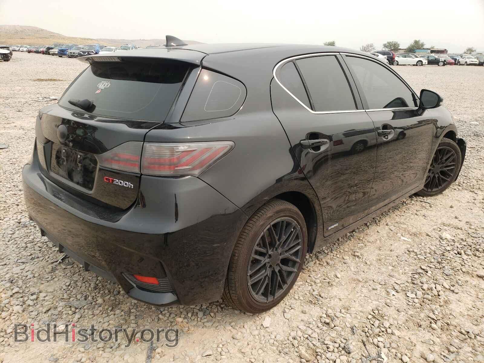 2014 LEXUS CT 200 - VIN: JTHKD5BH6E2179894 - Фото 4
