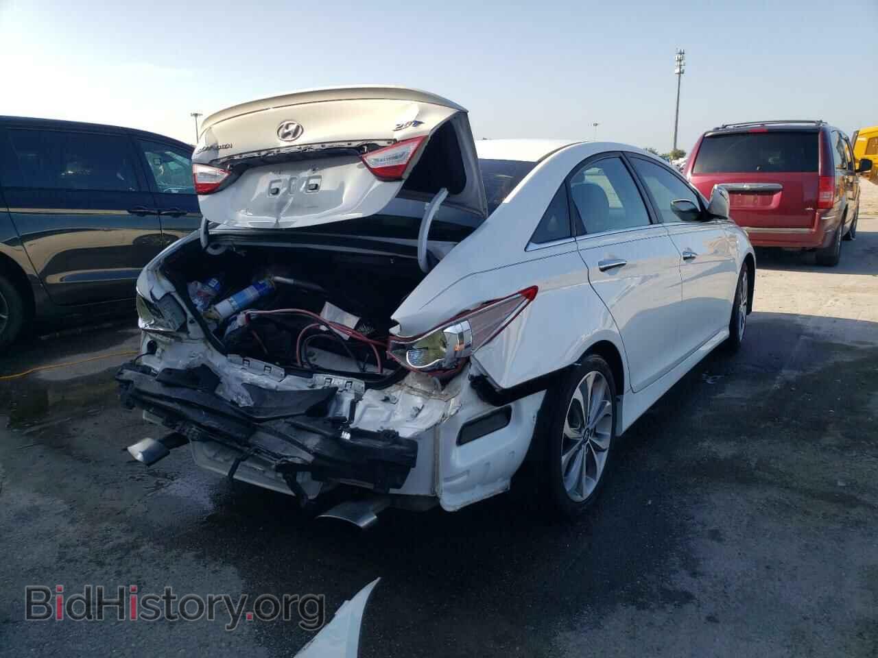 2014 HYUNDAI SONATA - VIN: 5NPEC4AB0EH877621 - Фото 4