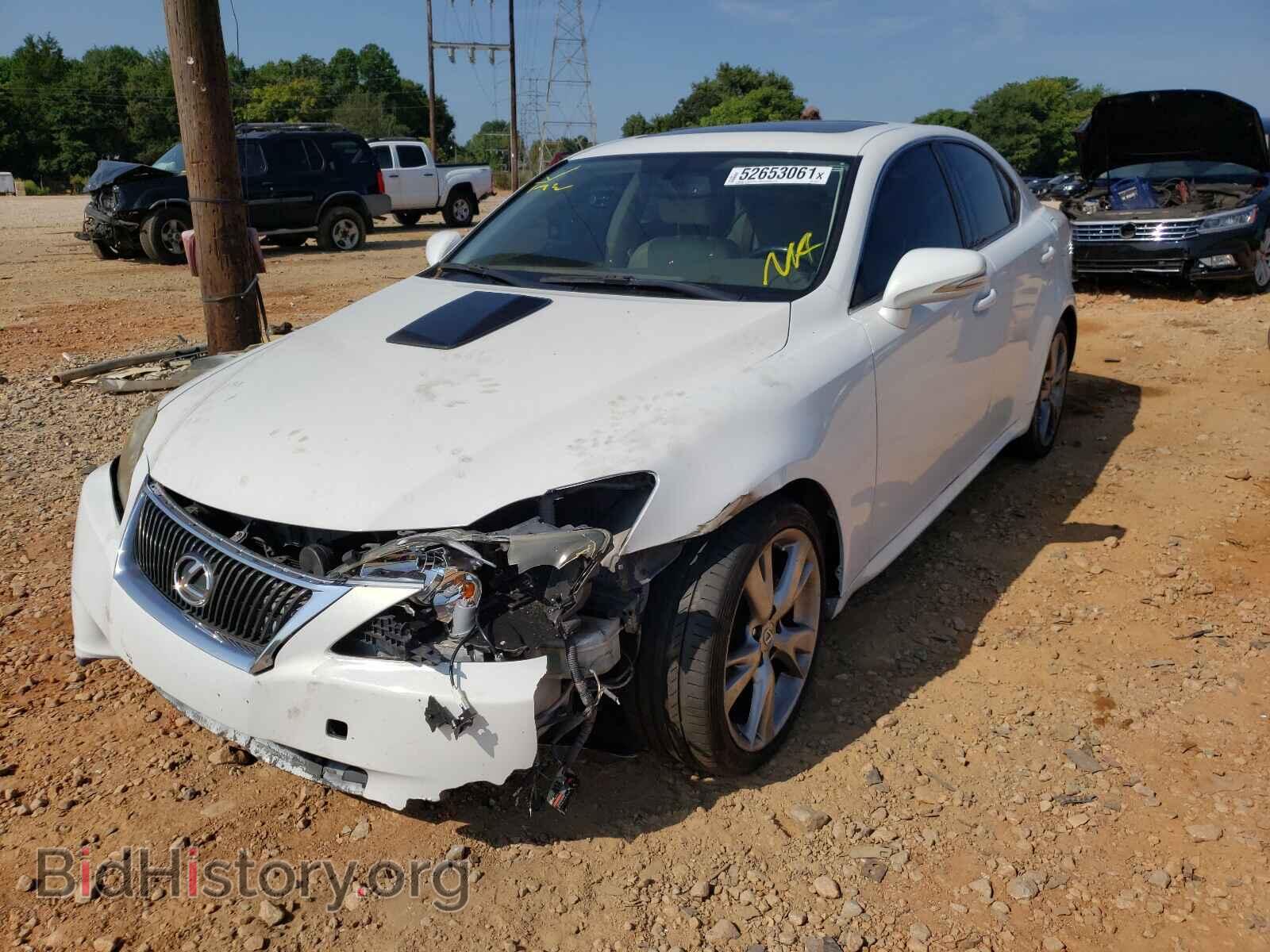 2010 LEXUS IS - VIN: JTHBF5C29A5122148 - Фото 2