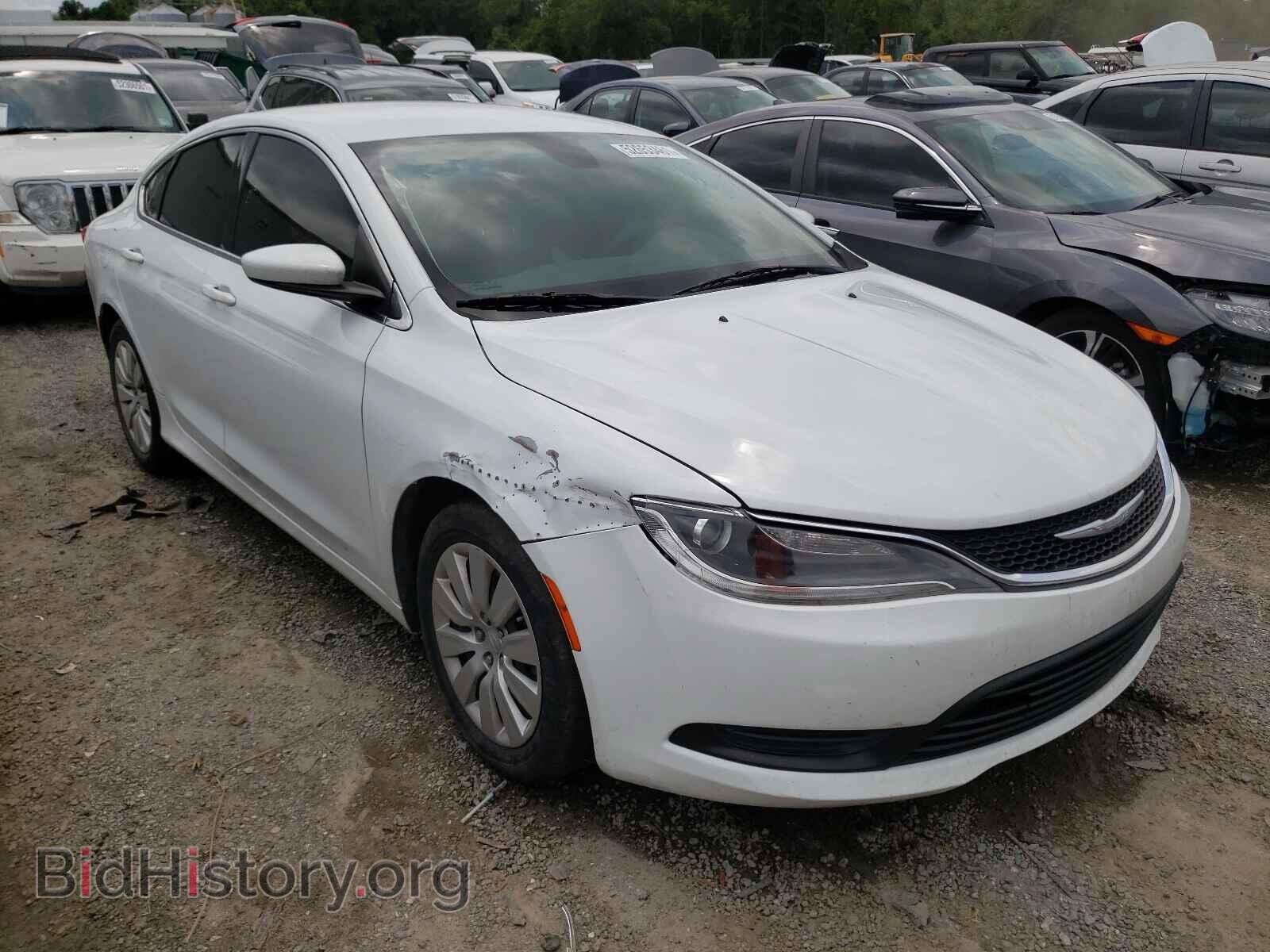 Фотография 1C3CCCFB8GN173121 - CHRYSLER 200 2016