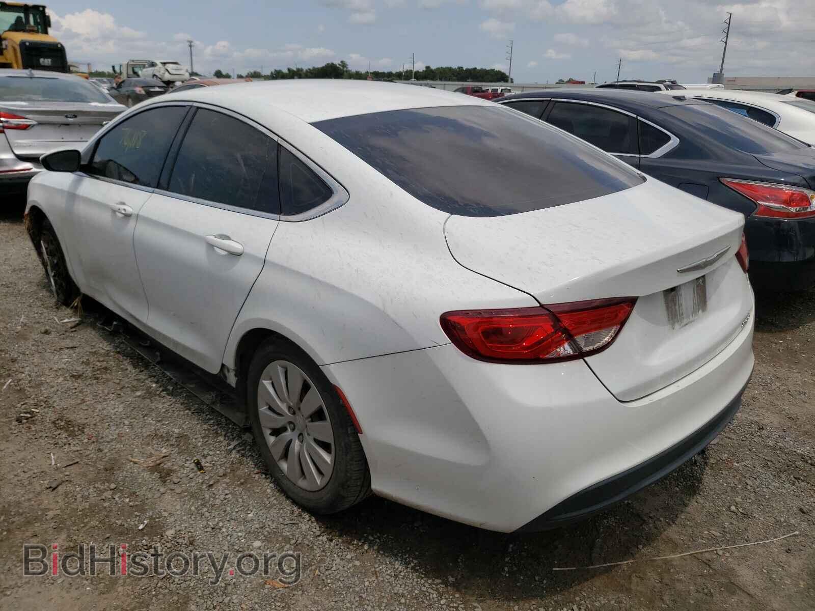2016 CHRYSLER 200 - VIN: 1C3CCCFB8GN173121 - Фото 3