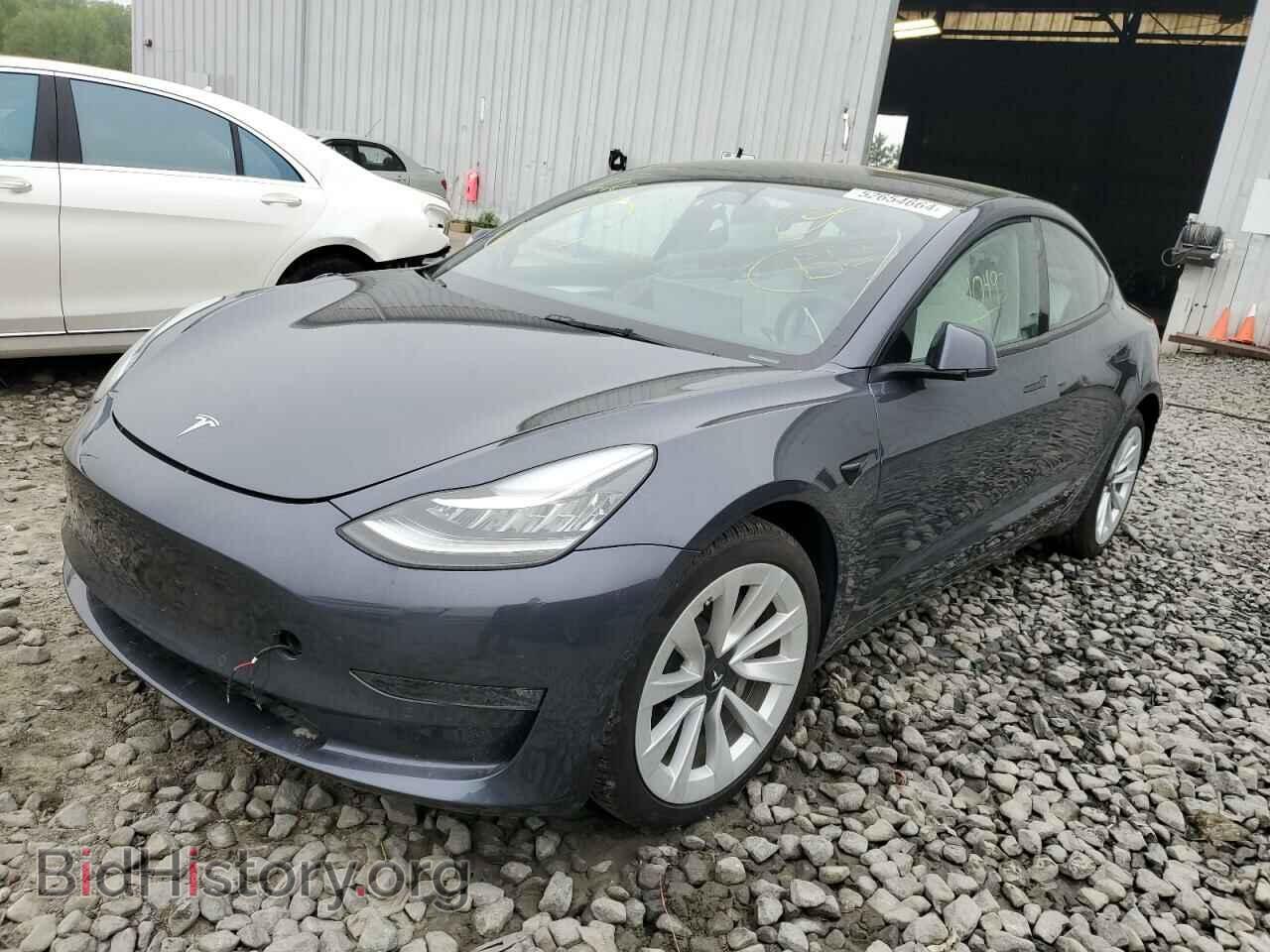 Фотография 5YJ3E1EB3NF260318 - TESLA MODEL 3 2022
