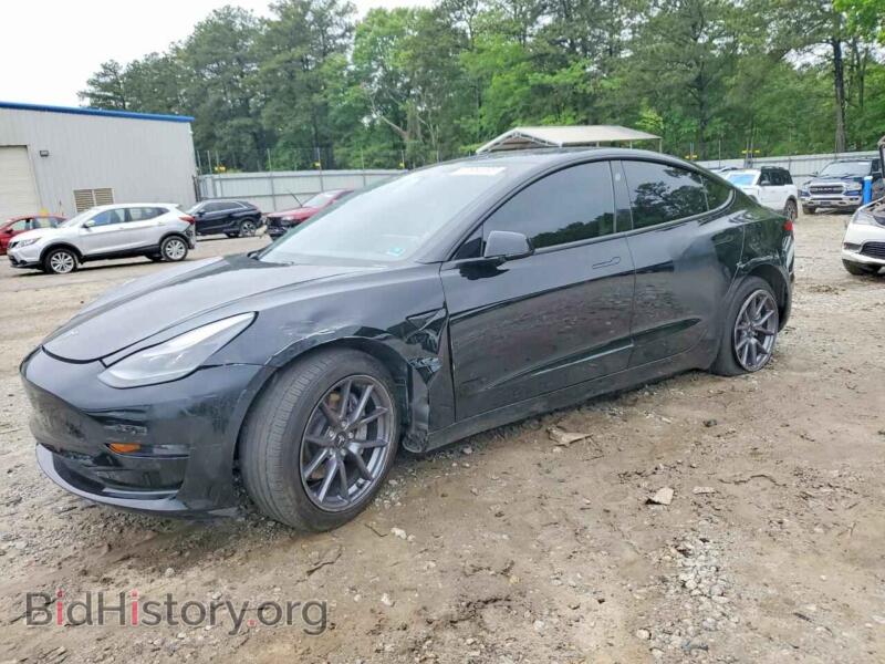 2021 Tesla MODEL 3 (VIN 5YJ3E1EA1MF045915) — photo 1 of 15, Copart, damage: side