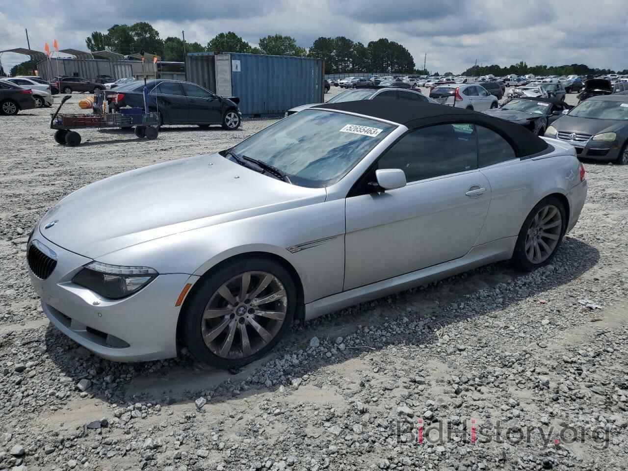 Photo WBAEB53568CX63443 - BMW 6 SERIES 2008