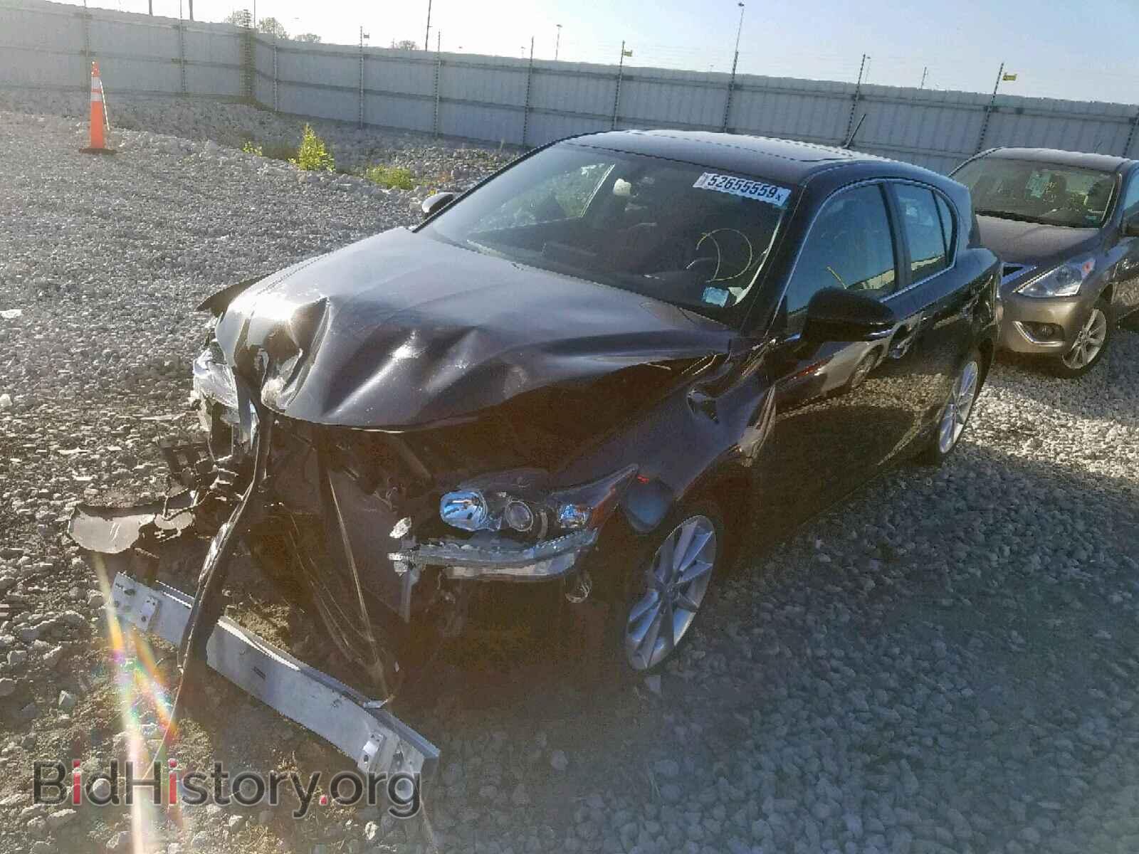 2011 LEXUS CT 200 - VIN: JTHKD5BH2B2029406 - Фото 2