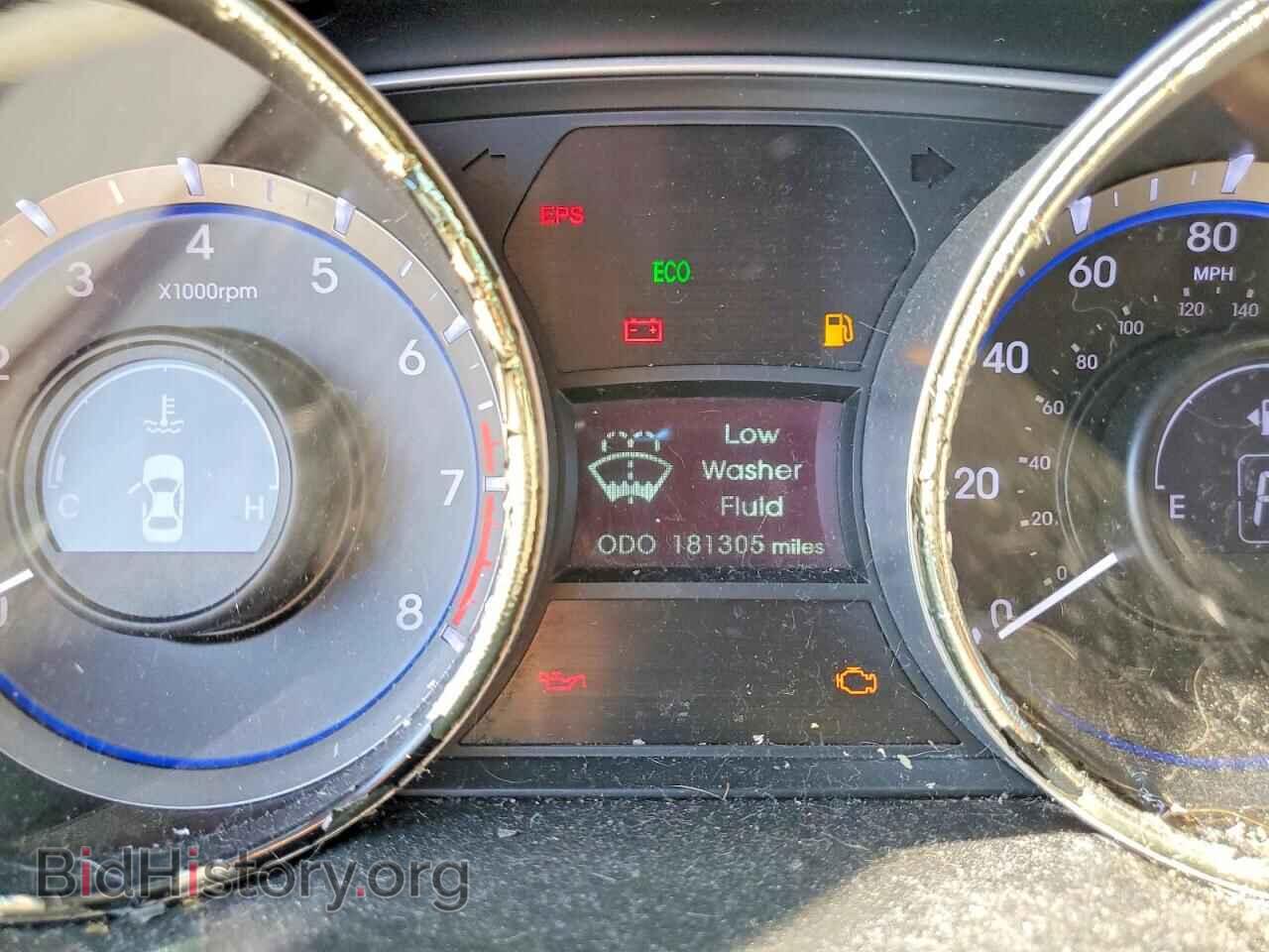 2013 HYUNDAI SONATA - VIN: 5NPEB4AC7DH651876 - Фото 9