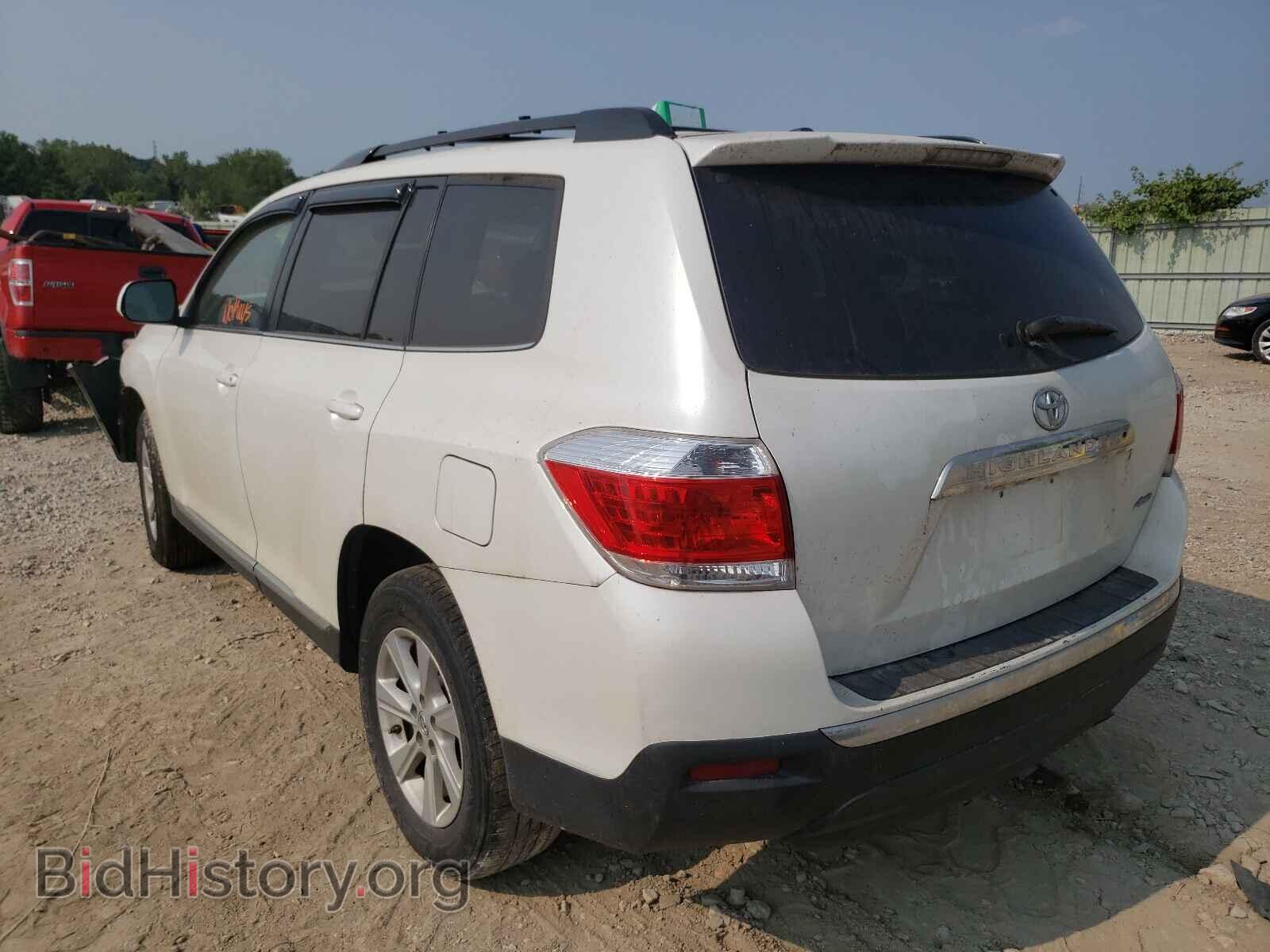 2011 TOYOTA HIGHLANDER - VIN: 5TDBK3EH8BS067853 - Фото 3
