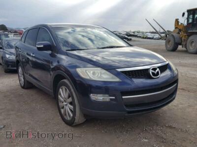 2008 Mazda CX-9, blue — VIN JM3TB38A280148238, Copart