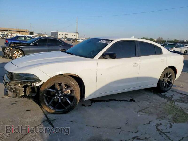 2023 Dodge CHARGER SXT (VIN 2C3CDXBG7PH584072) — photo 1 of 13, Copart, damage: front end