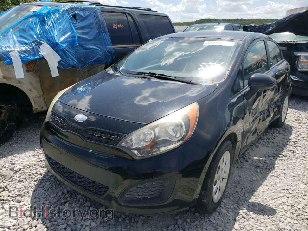 2013 KIA RIO - VIN: KNADM5A33D6245581 - Фото 2