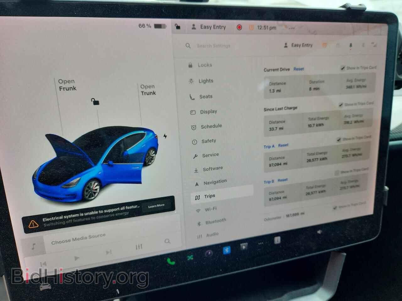 2019 TESLA MODEL 3 - VIN: 5YJ3E1EB0KF487266 - Photo 9