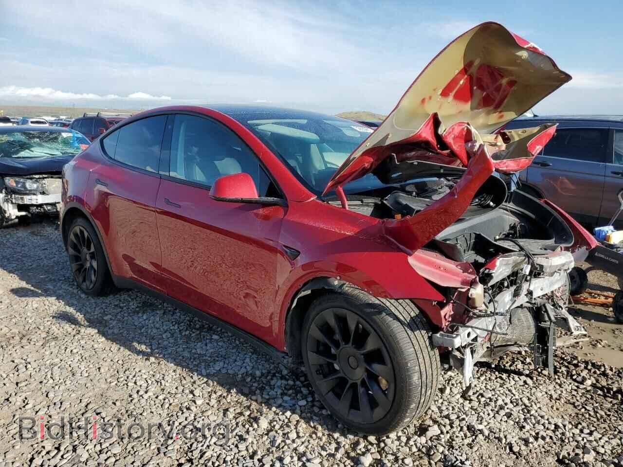 2020 TESLA MODEL Y - VIN: 5YJYGDEE1LF045643 - Фото 4