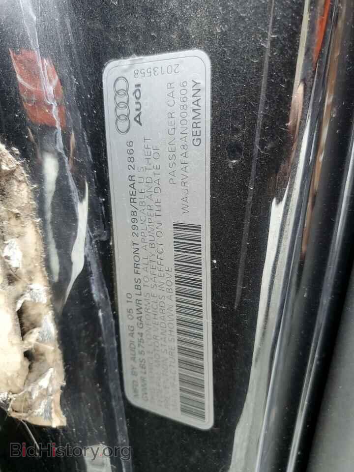 2010 AUDI A8 - VIN: WAURVAFA8AN008606 - Photo 12