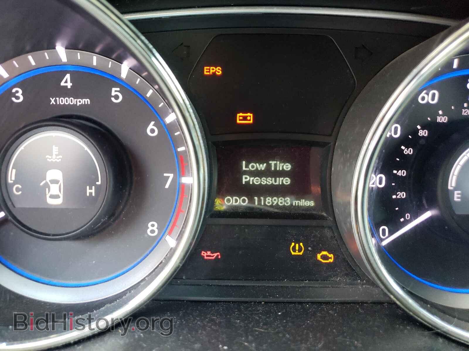 2012 HYUNDAI SONATA - VIN: 5NPEB4AC1CH329782 - Фото 8