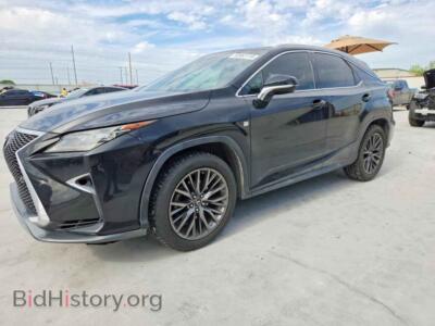 2017 Lexus RX350 F Sport, черный — VIN 2T2ZZMCA2HC044779, Copart