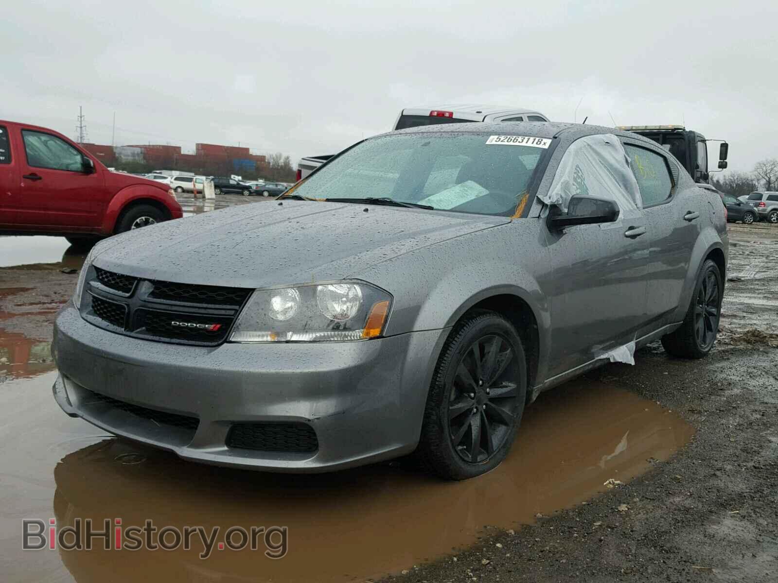 2013 DODGE AVENGER - VIN: 1C3CDZAGXDN753565 - Фото 2