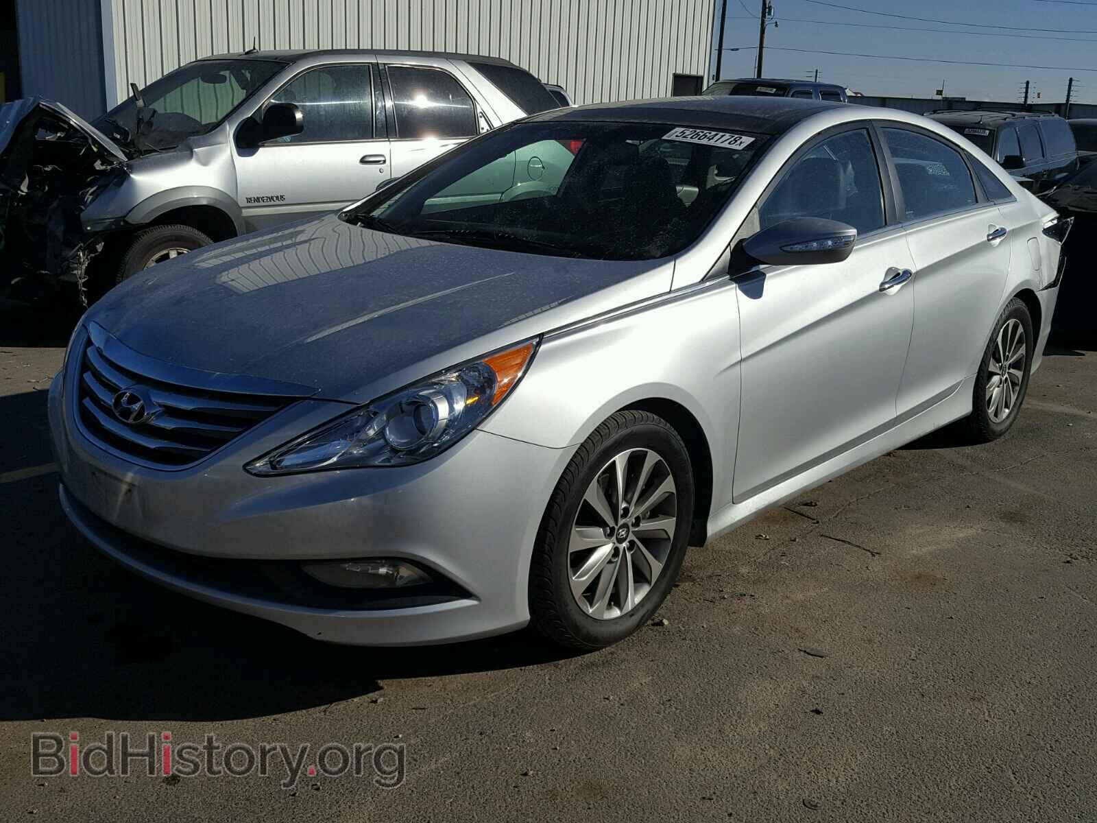 2014 HYUNDAI SONATA - VIN: 5NPEC4AC6EH828836 - Фото 2