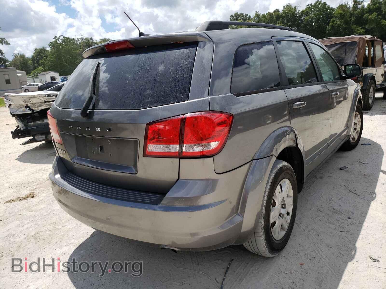2012 DODGE JOURNEY - VIN: 3C4PDCAB3CT344823 - Фото 4