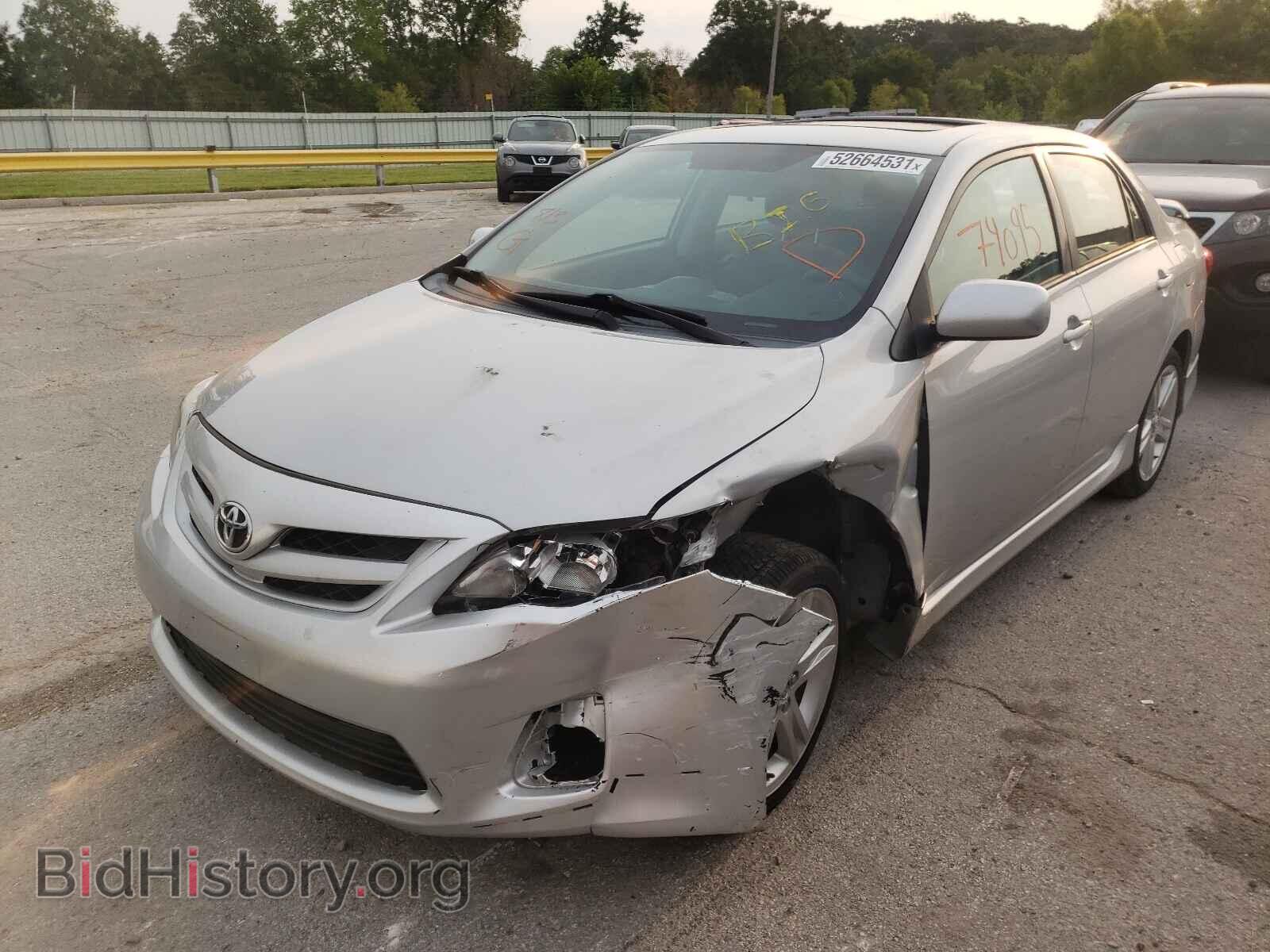 2013 TOYOTA COROLLA - VIN: 2T1BU4EEXDC114348 - Фото 2